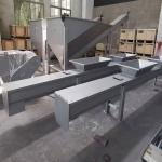 Shaftless U Shaped SS Cement Screw Conveyor For Animal Feed Pulverized Coal Lime