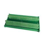 64 ways Wiring Connection Plate Terminal Blocks Distribution Board Din Rail