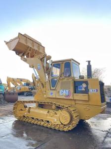China Repaint Color Used Caterpillar 973 Crawler Loader In Excellent Condition factory