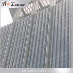 Exterior Aerofoil Aluminum Airfoil Louvers Sun Control Horizontal louver For