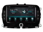 7" Screen Car Multimedia Stereo Without DVD Deck For Fiat 500 2016-2019 GPS