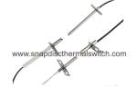 100k Ohms 3950k 1% Ntc Temperature Sensor Stainless Steel Probe For Oil Press