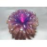 Buy cheap Iridescent film Optical Fiber LED Ribbon Bow , 3.75" Lighting LED Gift Bow from wholesalers