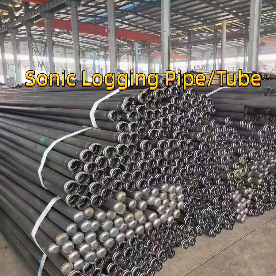 Threading Type Crosshole Sonic Logging Tube Od 57mm Thickness 3mm For Bore Pile