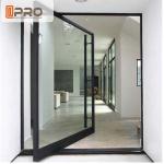 Standard Aluminum Profile Residential Entry Doors / Front Pivot Entrance Doors