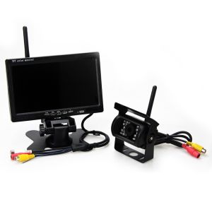 China 7 Inch Backup Camera Kit Wireless Security Camera Automatic Operation on sale