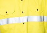 Double Stitching Safety Work Clothes High Visable Orange Jacket Bib Pants Suit