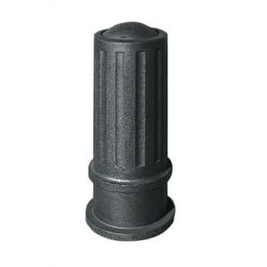 China Durable Cylindrical Cast Iron Bollards Roadway Safety Security Bollard Sand Casting factory