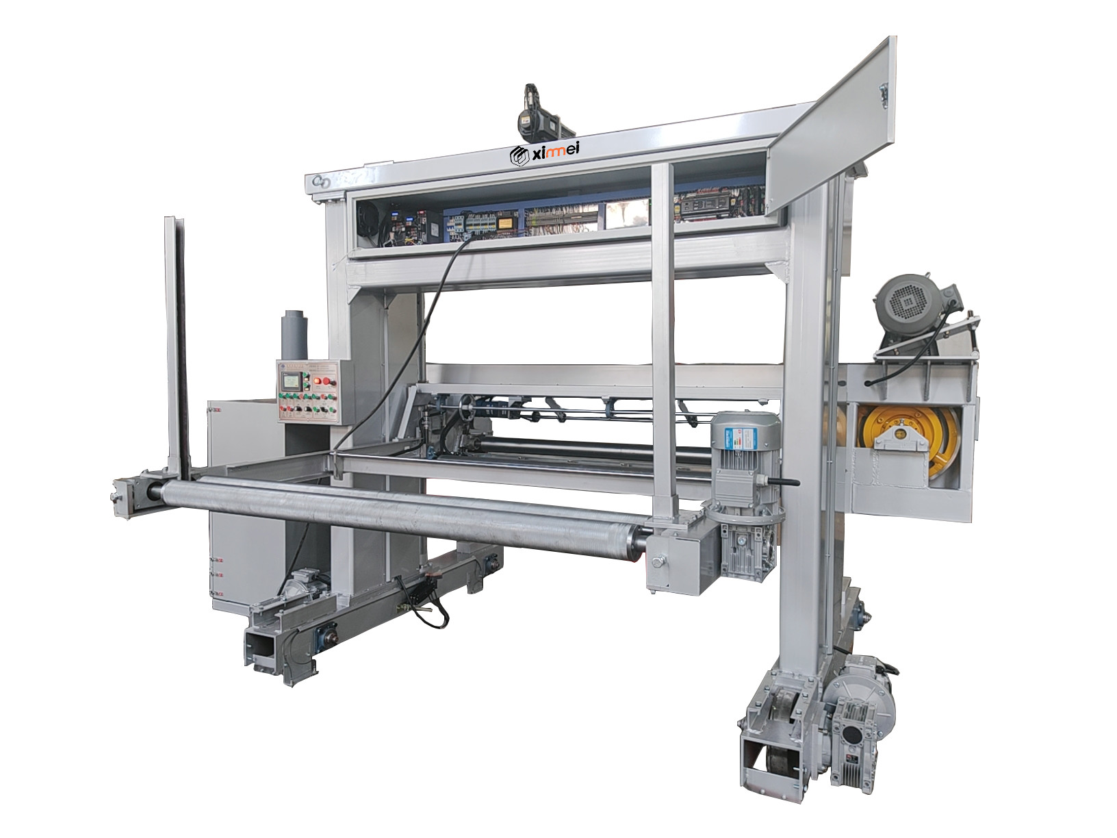 Long Rigid Rectangle Foam Horizontal Splitting Machine Reciprocate Cutting