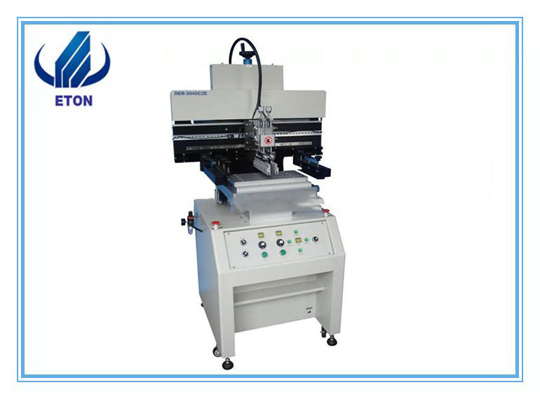 High Precision SMT Stencil Printer , Semi Automatic Solder Paste Printing