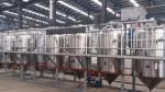 First-level Refining Carbon steel 3TPD cotton seed oil refinery machinery