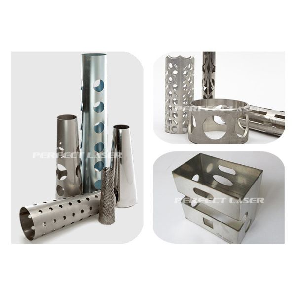 CNC Tube Pipe Laser Cutting Machine Flexible Stable Running 500 Watt