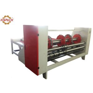 Cardboard Rs4 Carton Partition Rotary Slotter Machine Manual Feed
