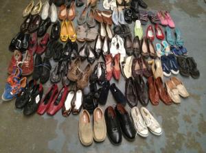 China Lower price used shoes but cream quality factory