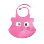 Home Dribble Baby Teething Bibs , Dust Proof Half Sleeve Dribble Proof Bibs