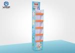 UV Coating Red Cardboard Display Cases Stable Retail For Festival Promotion