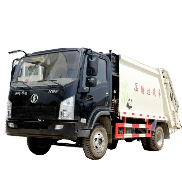 China Shaanxi Automobile Commercial 4x2 Compression Garbage Truck factory