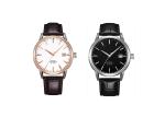 25 Jewels Stainless Steel Automatic Watch Swiss ETA 2824 Copper Gold Hands