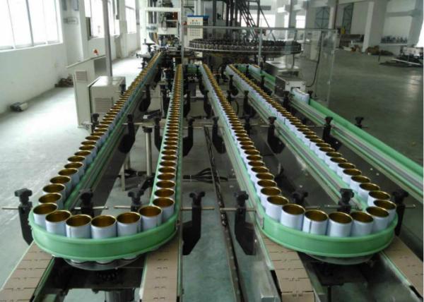 Three Piece Tin Can Production Line Fully / Semi Automatic 200-1000 Cans Per