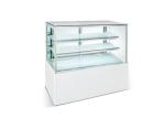 R134a Digital Control Bread Shop Cake Display Cooler Stainless Steel Material