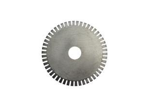 China Round Industrial Rotary Knife Blades Mirror Surface Customized Size For PE Bars factory