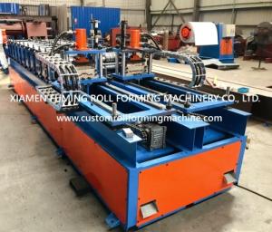 China 4KW Fence Roll Forming Machine PLC Control Hydraulic Cutting factory