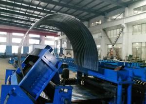 China Tank Sheet Custom Roll Forming Machine Steel Silo Curving Corrugated factory