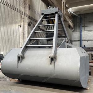 China 27 CBM Mechanical Four Rope Clamshell Grabs Bucket High Performance on sale