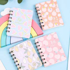 a7 Diary Journal Notebook spiral Cartoon Printed With 80 Sheets