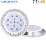 300mm Dia SS304 12W Underwater Inground Pool Lights