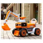 Plastic Electric Excavator Car Toys for Kids 2022 Year Gifts Age Range 2 to 4