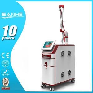 China SANHE Q-switch nd yag laser for yellow, red, brown tattoo ,lip color removal factory