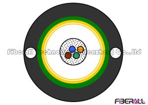 China GYXTW Aerial Fiber Optic Cable , Outdoor Multimode Fiber Optic Cable Central Design factory