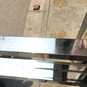 China ASTM A312 Stainless Steel Square Pipe 600 Grit Polished 1.5mm Thickness factory