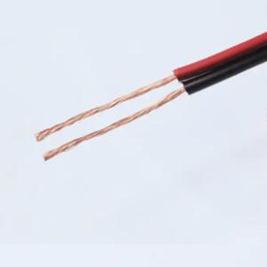 China 450/750v Flat Audio Speaker Wire Cable 2*2.5mm2 Bending Resistant factory