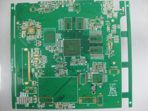 6 Layers Green Solder Mask Multilayer Printed Circuit Board For Medical Device 1