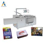 Horizontal Cartoning Automatic Food Packing Machine Hot Melt Adhesive Sealing