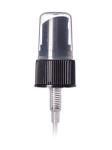 24/410 Black Spray Dispenser Pumps Color Customized With Plastic PP Materials