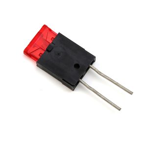 FKH Stackable 30A Rated 80V Black Blade Fuse Holder for PCB Mounting in
