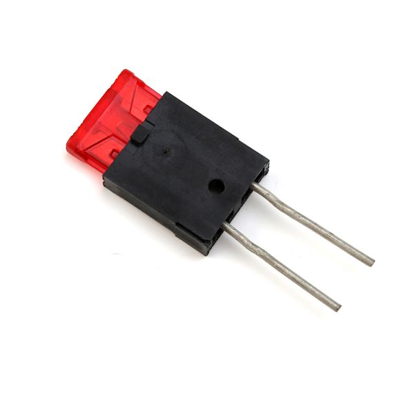 FKH Stackable 30A Rated 80V Black Blade Fuse Holder for PCB Mounting in
