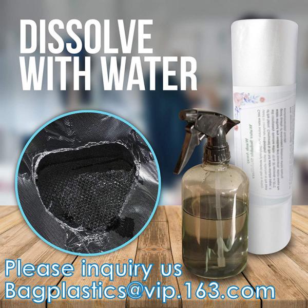 Water Soluble Pva Plastic Film, eco friendly polyvinyl alcohol cold water