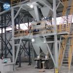 PLC Gypsum Plaster Tile Adhesive Mixing Machine Dry Mix Powder Mortar Plant
