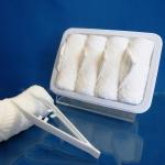 100% Cotton Satin Viscose Disposable Airline Hot Towel
