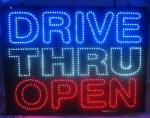 Led sign - Drive Thru