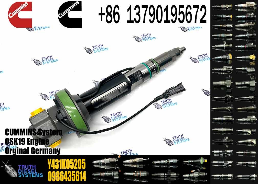 NINE Brand Auto Parts Diesel Injector Y431K05205 Common Rail Injector Y 431 K05 205