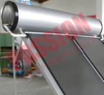 Portable Solar Water Heater 300 Liter , Flat Panel Solar Water Heater System