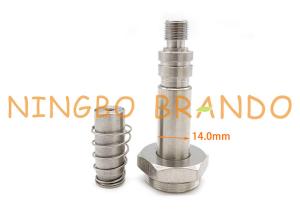 China Stainless Steel 14mm OD 3 Way Flow Control Solenoid Valve Armature factory