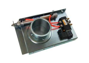 China 200mm Diameter Ductwork System Air - Tight Pneumatic Blast Gates factory
