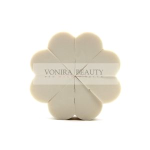 China High Density Flower Makeup Puff Sponge Blender Wedge 8PCS factory