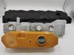 4hk1 Isuzu Excavator Engine Parts Aluminum Oil Cooler Cover 1112810380